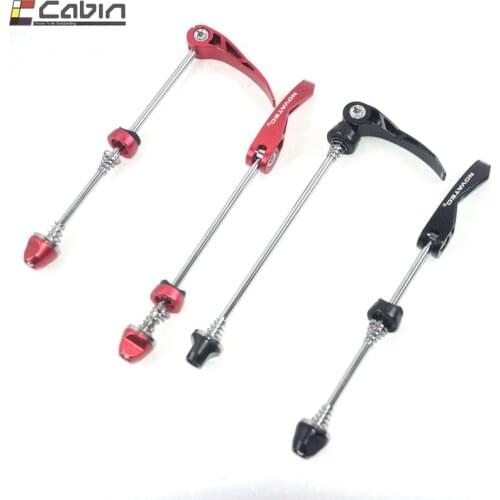 Velosa Novatec alloy QR,1 Pair Bicycle Skewers Ultralight Quick Release for MTB and Road Bike