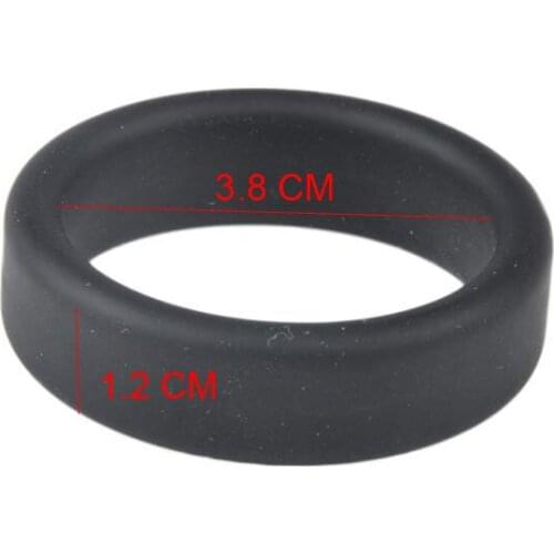 YUELV Soft Silicone Penis Rings Time Delay Male Cock Rings Impotence Enhanced Erection Aid Ring Adult Sex Toys For Men Erotics