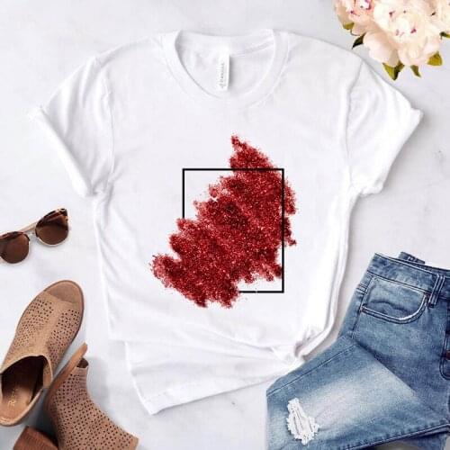 Women Tshirt 2021 Graphic Print 90s Summer female Tee Top White Ladies T-shirt Casual streetwear Tee shirt femme Plus Size 3XL