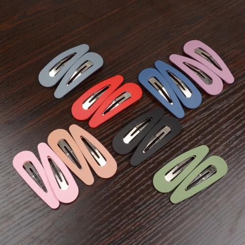 1Pcs/5Pcs Fashion Women Girls Hair Clip BB Hairpins Metal Barrettes Hair Holder Styling Tools Accessories For Daily Life