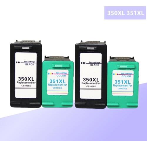 350XL 351XL Ink cartridge replacement for hp 350 351 for hp350 D4200 C4480 C4580 C4380 C4400 C4580 C5280 C5200 C5240 printer