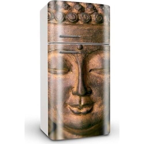 3D Zen Buddha SelfAdhesive Refrigerator Sticker Fridge Door Cover Kids Wallpaper 60x150cm 60x180cm 100x180cm