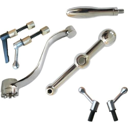 D26 three ball handle milling machine table left and right handle screw handle Taiwan rocker milling machine tool accessories