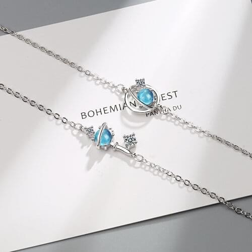 Anenjery Blue Bracelets