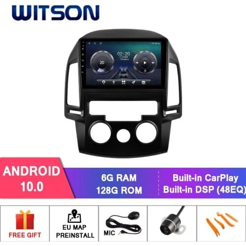 WITSON Android 11 CAR DVD SYSTEM FOR HYUNDAI I30 (Manual Air-Conditioner version) 2006-2011 Car Multimedia Player Stereo