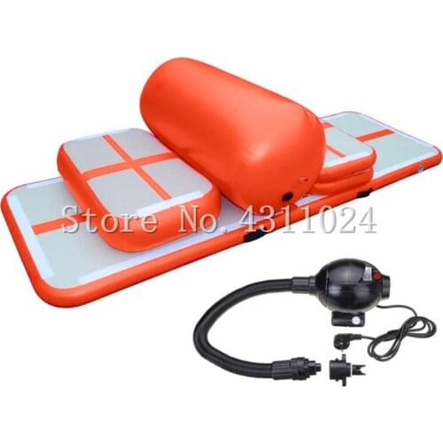 Free Shipping A Set Air Sealed DWF Inflatable Air Tumble Track For Sale,Inflatable Airtrack Gymnastic(6 pcs)