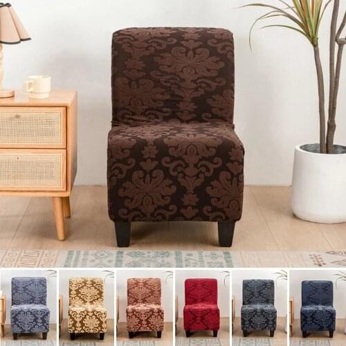 Armless Chair Slipcovers Repellent Accent Chair Cover Armless Slipper Protector Removable Slipcover for Living Home Hotel