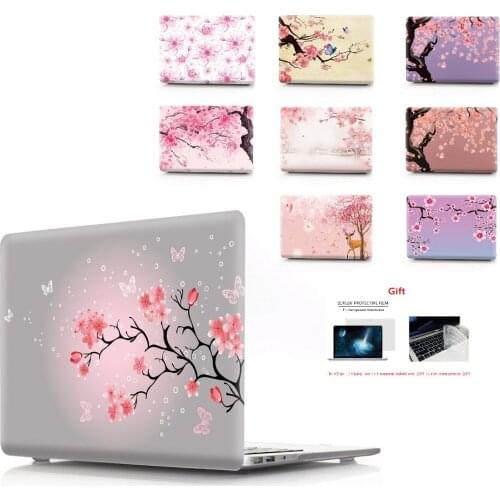 2020 flower color printing notebook case for Macbook Air Pro Retina M1 Chip 11 12 13 15 16 inch, Case For Air Pro 13 A2179 A2289