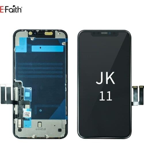 Efaith 10Pcs AAA+++ OLED LCD For iPhone 11 Incell Display 6.1‘’ With 3D Touch Screen Assembly Replacement Display For JK