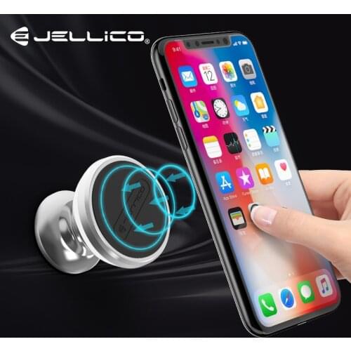 Jellico Universal Car Phone Holder Magnetic Air Vent Grip Bracket Stand Dashboard Phone Holder Gravity Support For Mobile Phone