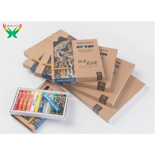 12/24/36/48/60 color Oil pastel heavy color oil painting stick oil color chalk heavy color oil painting stick art supplies