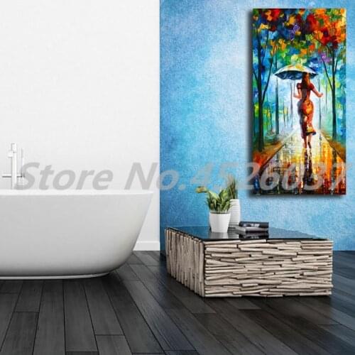 Running Towards Love HD Wall Art Canvas Poster And Print Canvas Oil Painting Decorative Picture Office Living Bedroom Home Decor