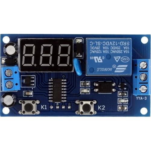 Multifunction Delay Time Module Switch Control Relay Cycle Timer DC 12V