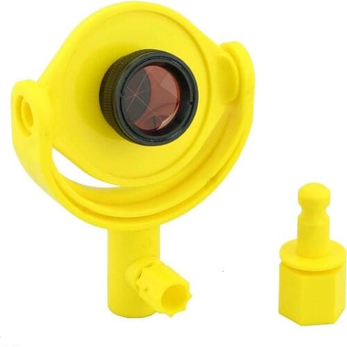 Tilting brackets with 25mm copper coated mini prism for total station , 5/8X11 thread