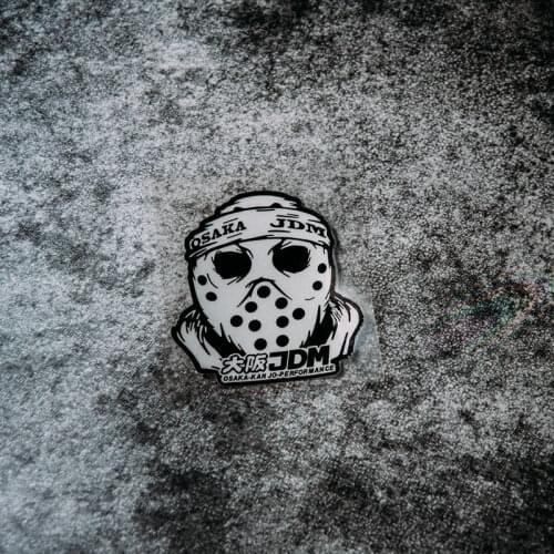 NO.065 Japanese OSAKA JDM JO-PERFORMANCE Drift Modified Car Door Window Tail Stickers and Decals Motorcycle Helmet Stickers