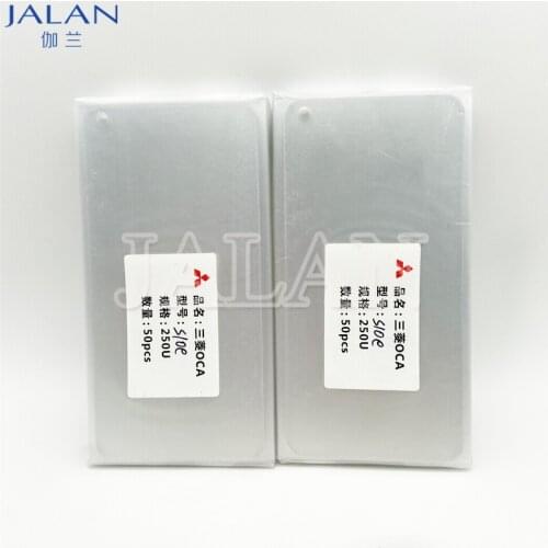 OCA Film 250um For Samsung S10E A90 A80 A70 A5 A7 A8 A8s A9 plus J3 J5 J7 for Mitsubishi LCD display glass laminating OCA glue