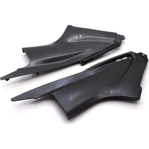 Pair Motorcycle Carbon Fiber Side Air Duct Cover Fairing For Yamaha YZF R6 2003-2005