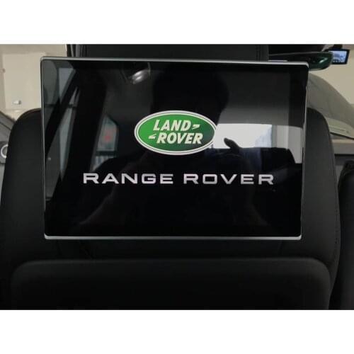 TV In The Car Android Head Rest Monitor For Range Rover L405 2016 Headrest DVD Screen Rear Entertainment System 11.8 Inch 2pcs