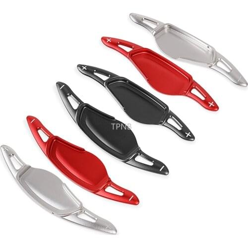 For BMW 5 Series G30 7 G11 G12 X3 G01 X4 G02 M5 F90 2017 2018 Aluminium Alloy Steering Wheel Extension Paddle Shift Trim