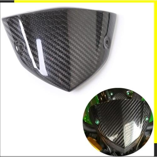 Motorcycle Carbon Fiber For Kawasaki Z1000 2014 2015 2016 Windshield Windscreen Deflector Cover Wind Shield