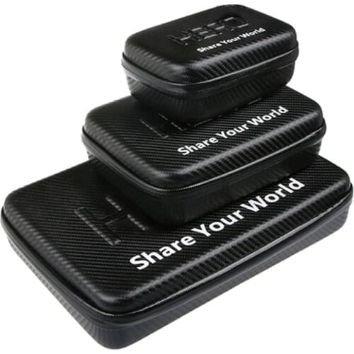 Waterproof Carrying Case Protective Storage Bag for GoPro 9 4 5 6 7 8 Yi 4K Eken H9R Sjcam Sj4000 Go Pro Action Camera Accessory