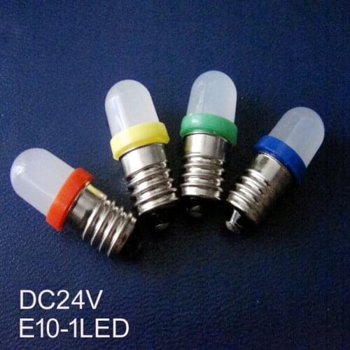 High quality DC24V E10 light,E10 24V frosted led light,E10 24V Light,E10 24V bulb,E10 lamp 24V,E10 24V,free shipping 500pcs/lot