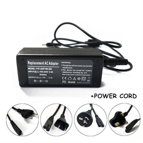 19V 2.1A 40W Laptop AC Adapter Battery Charger For Caderno Samsung Series 9 Notebook AA-PA2N40S AD-4019W AA-PA2N40L BA44-00278A