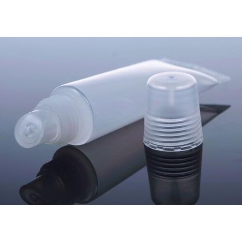 10pcs 10ml Lip Gloss Balm Clear Cosmetic Containers Empty Tubes #55400