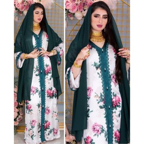 Abaya Dubai Turkey Muslim Fashion Hijab Dress American Islam Clothing African Dresses For Women De Moda Musulman Djellaba Femme