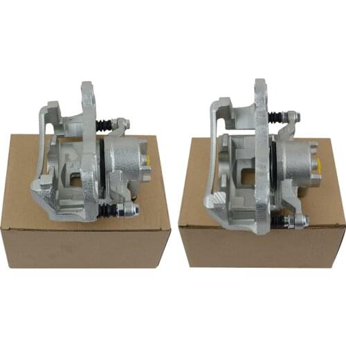AP01 Pair Brake Calipers with Carriers Front for Mitsubishi L200 Pajero Sport II 2007-2015 2.5 D-ID 4WD Diesel 4605A201 4605A202