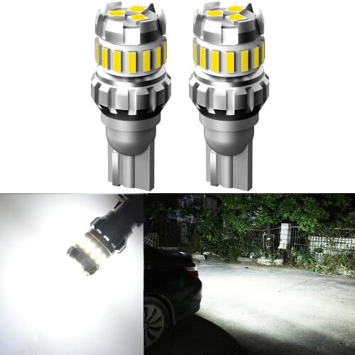 AUXITO 2x W16W T15 LED Canbus Error Free Bulb Car Backup Super Bright Reserve Lights For VW Touran Polo Bora Tiguan Caddy CC GTI