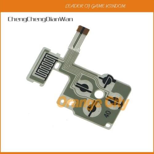 ChengChengDianWan For PSP1000 3 in 1 Direction Cross Button Left Key Volume Right Keypad Flex Cable for Sony PSP 1000 10sets/lot