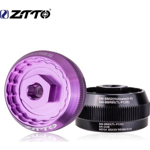 ZTTO Bicycle Bottom Bracket Tool DUB BBR60 MT800 BB TL-fc24 fc25 Remove Lockring Implement BB93 MTB Mega BSA30 BB386 Install Cup