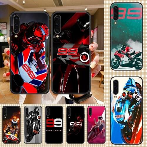 Jorge Lorenzo Moto Gp 99 Phone case For Samsung Galaxy A 3 5 7 8 10 20 21 30 40 50 51 70 71 E S 2016 2018 4G black painting