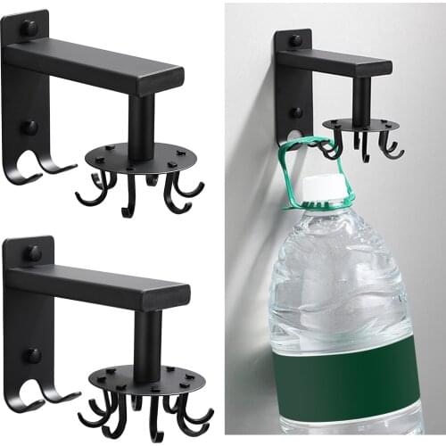 Metal Wall Mounted Kitchen Utensil Rack Hooks er Rotatable