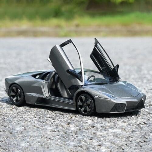 2021 NEW 1:24 Lamborghini Reventon sports car simulation alloy car model crafts decoration collection toy tools gift