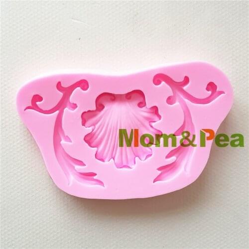 Mom&Pea 1347 Free Shipping Deco Silicone Mold Cake Decoration Fondant Cake 3D Mold Food Grade