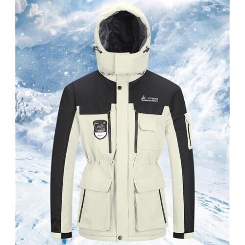 Men Outdoor Sport Thermal Parkas Winter Fleece Waterproof Skiing Jacket Coats Plus Size 8XL Hiking Camping Trekking Snow Jackets