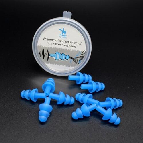 New 10Pcs Soft Silicone EarPlugs ears Protector Reusable For Sleeping Travel Hearing Protection Noise Reduction Earplugs Earmuff