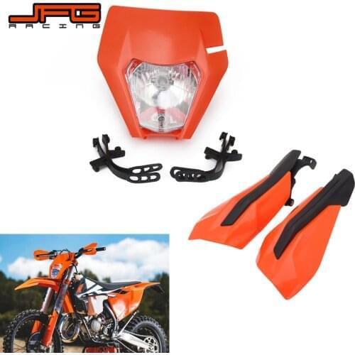 Motorcycle New 2019 Handguards Hand Handlebar Guards Headlight Headlamp For KTM XCW XCF XC EXCF 150 250 300 350 450 500