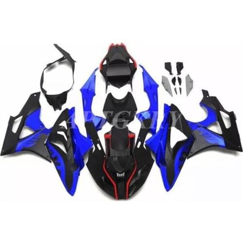 New ABS Plastic Shell Motorcycle Fairing kit Fit For BMW S1000RR 2015 2016 15 16 Bodywork set Custom Blue Black