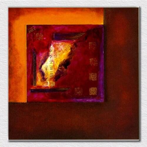 Wholesale Canvas prints beautiful design abstract oil painting as fine decor craft for your office wall free shipping