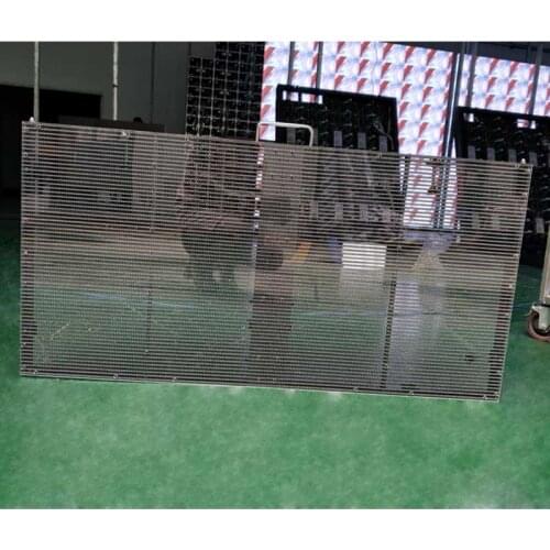 P3.91-7.82 Transparent LED full-color led display ,Thin Light Weight Rental Advertising Indoor led display P3.91 P4.81 P5.95