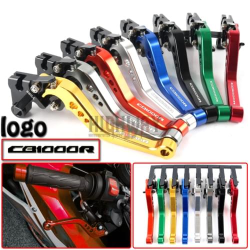 Motorcycle Brake Handle Bar Lever CNC Aluminum Short Adjustable Brake Clutch levers For Honda Hornet CB1000R CB 1000 R 2008-2013