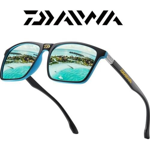 2021 New Daiwa Sunglasses Polarized Uv Protection Mountaineering Vintage Cycling Hiking Glasses Riding Driving Fishing Glasses