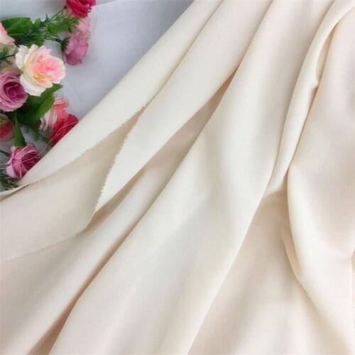 Encrypted Stretch Chiffon Fabric Muti-Colors DIY Lady Dress Formal Dress Sewing Accessories V2754
