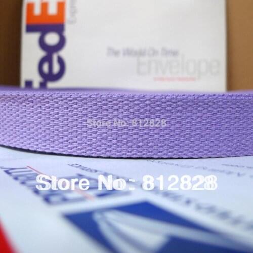 1'' 25mm #20 Lavender Light Purple Bag Webbing