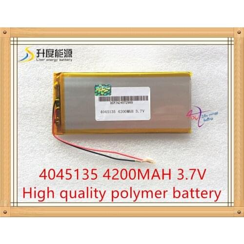 Battery for tablet 4200MAH 4045135 Lithium polymer Tablet Battery with protection board For Tablet SOAIY M701 Teclast P76A