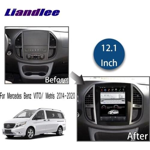 Car Multimedia Player Tesla Screen Android For Mercedes Benz VITO/ Metris 2014-2020 Navi GPS Radio Audio Stereo BT Head Unit