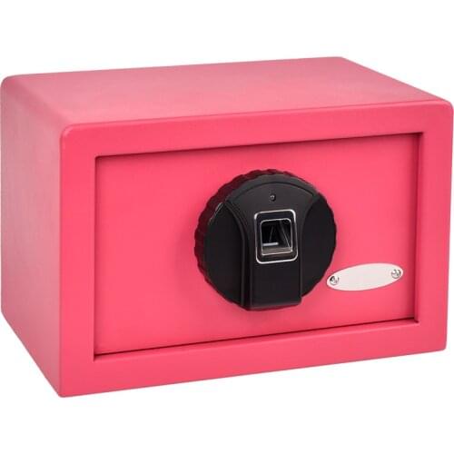 Biometrics Fingerprint Black Color Safe With LCD Display And Digital Code